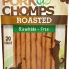Scott Pet Premium Pork Chomps Roasted Mini Twist Dog Treats Oven Roasted Porkskin 20 Count 5.3-oz