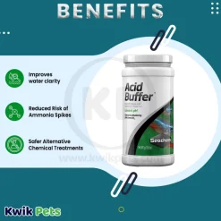 Seachem Acid Buffer Aquarium Water Treatment 10.6-oz