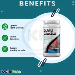 Seachem Cichlid Lake Salt 8.8-oz