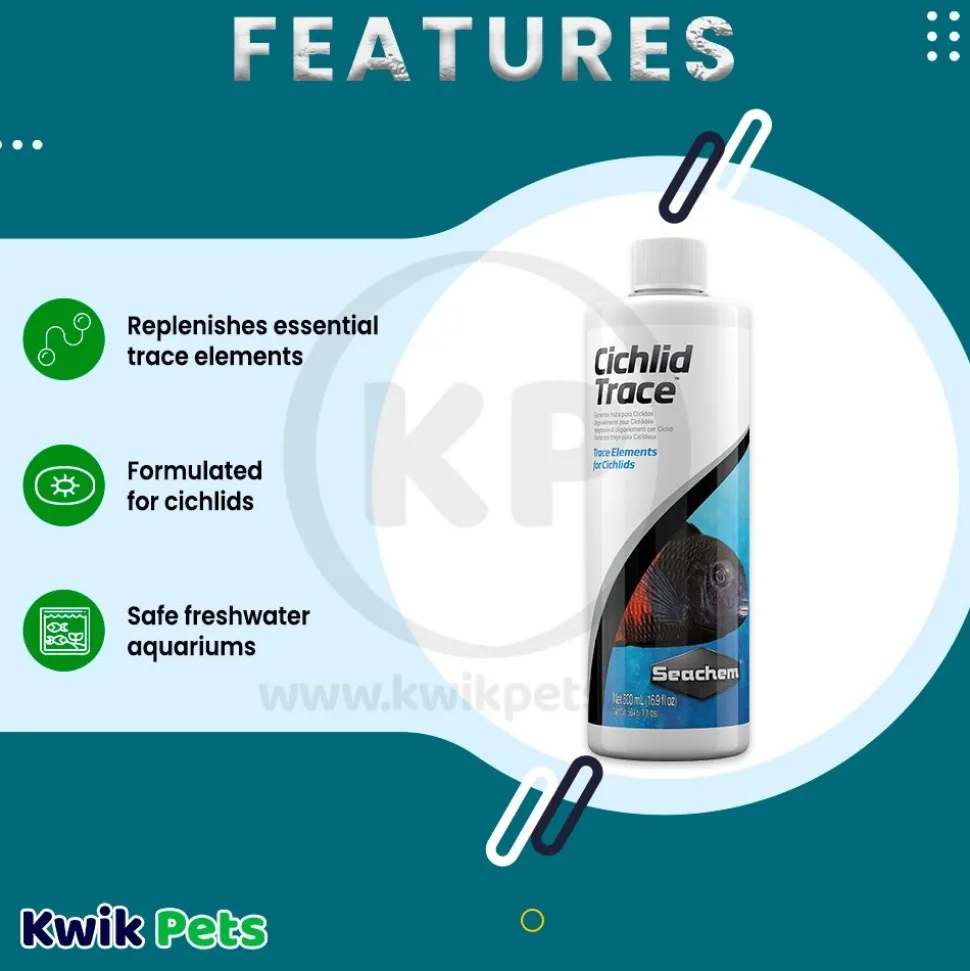 Seachem Cichlid Trace Elements Supplement 500 ml