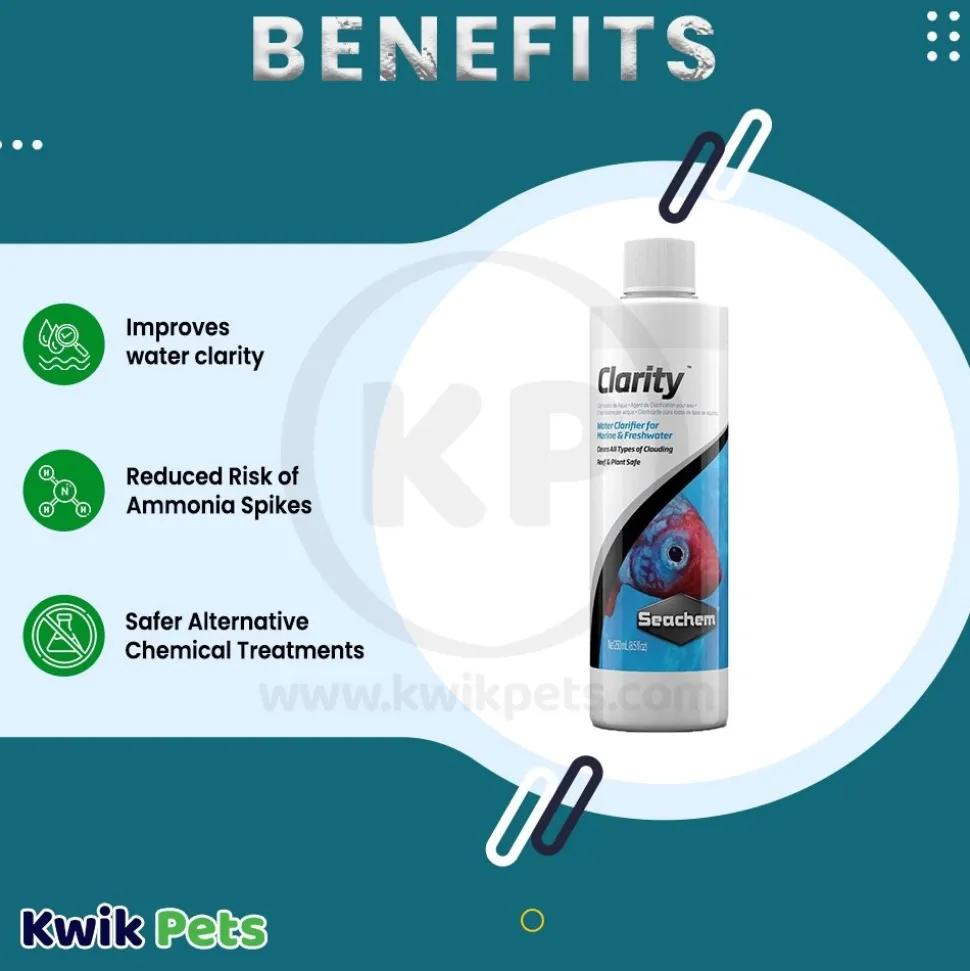 Seachem Clarity Ultimate Water Clarifier 250 ml
