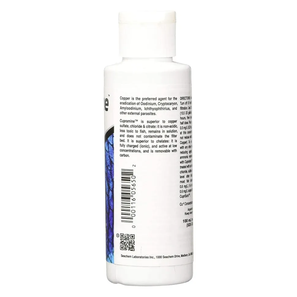 Seachem Cupramine Copper Treatment 100 ml