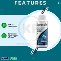 Seachem Cupramine Copper Treatment 100 ml
