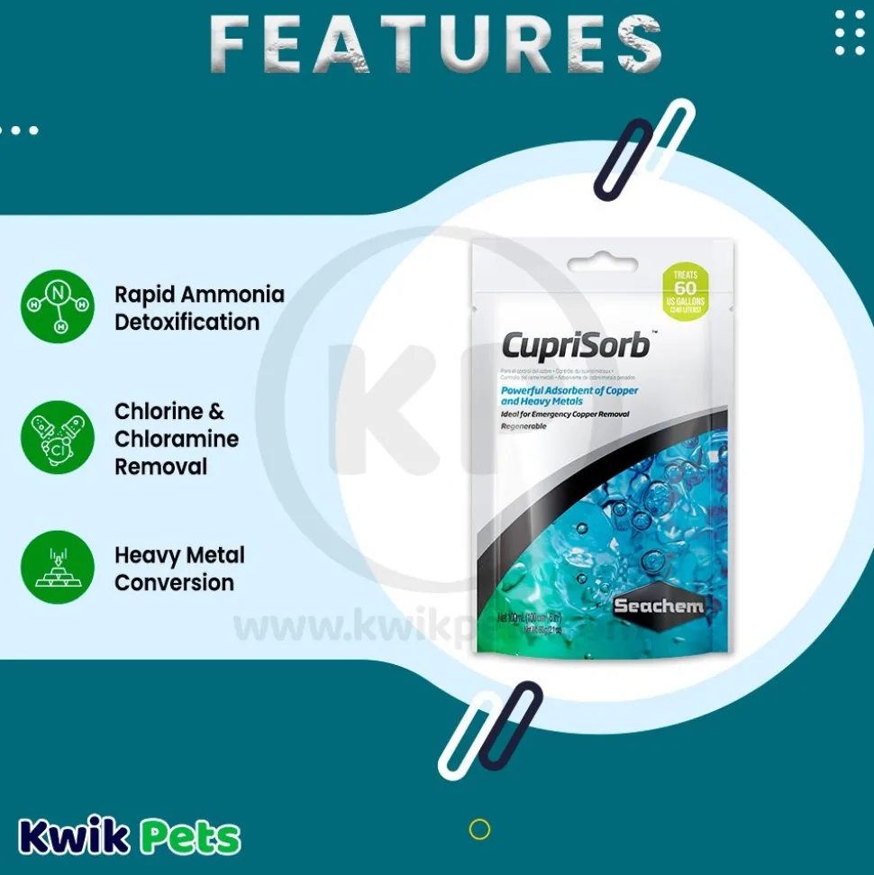 Seachem CupriSorb Copper Remover 100 ml
