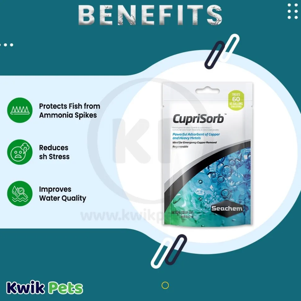 Seachem CupriSorb Copper Remover 100 ml