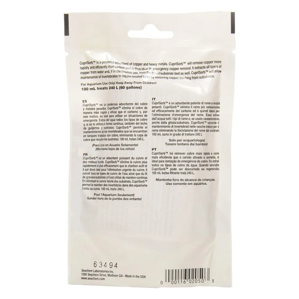 Seachem CupriSorb Copper Remover 100 ml