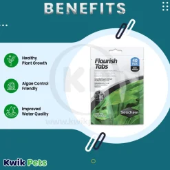 Seachem Flourish Tabs Plant Supplement 40 Count 2.8-oz