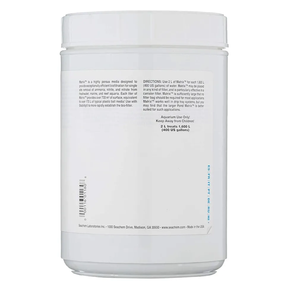Seachem Matrix Biological Media 2 Liter