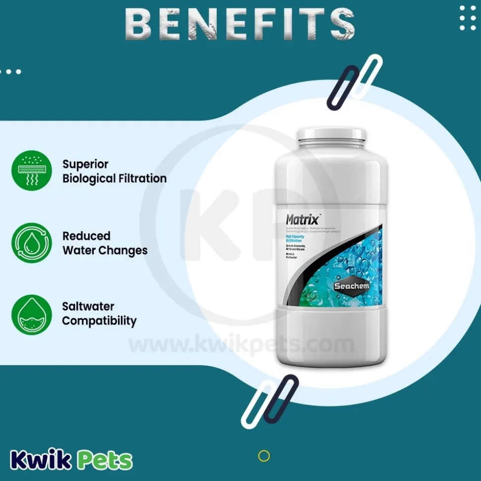 Seachem Matrix Biological Media 1 Liter