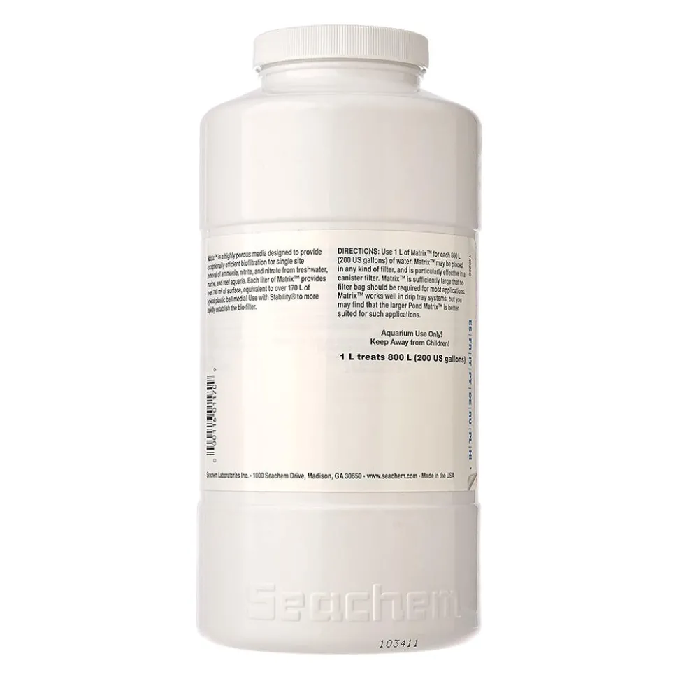Seachem Matrix Biological Media 1 Liter