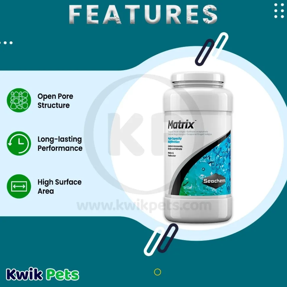 Seachem Matrix Biological Media 500 ml
