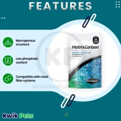 Seachem MatrixCarbon Activated Carbon Media 100 ml