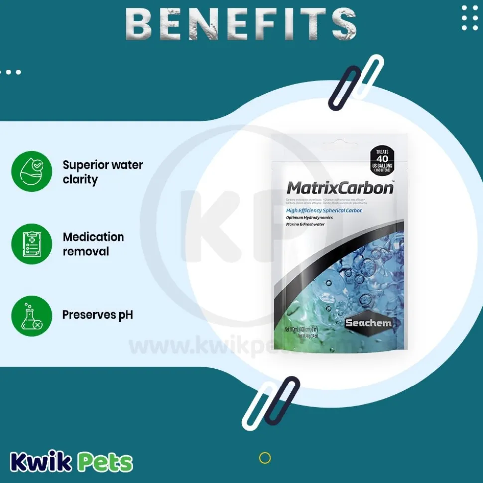 Seachem MatrixCarbon Activated Carbon Media 100 ml