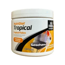 Seachem NutriDiet Tropical Flakes Fish Food 1.8-oz