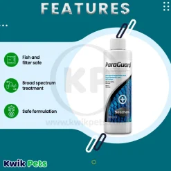 Seachem ParaGuard Aldehyde Parasite Control 8.5-oz