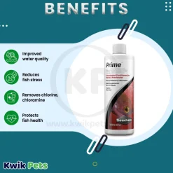Seachem Prime Ammonia Detoxifier 500 ml 16.9-oz