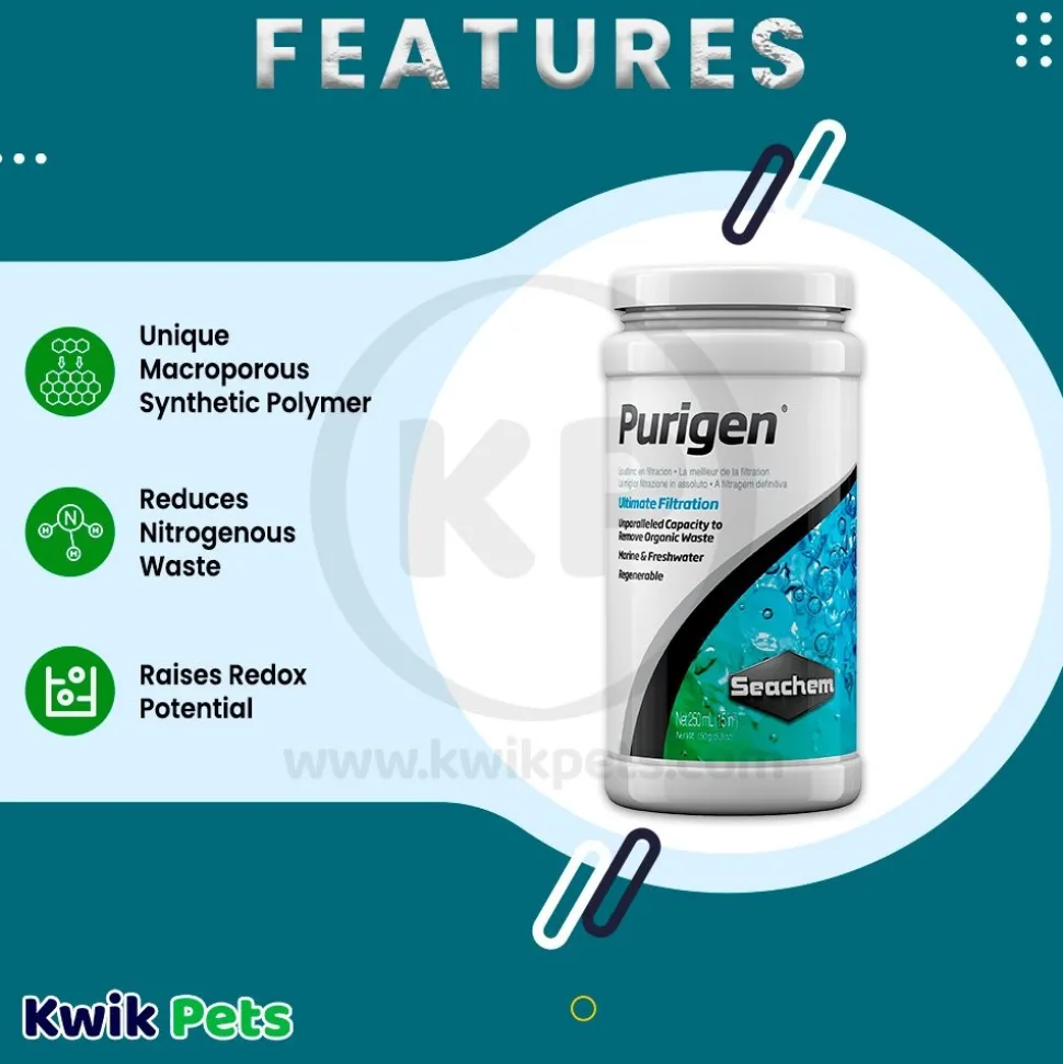 Seachem Purigen Organic Filtration Media 250 ml