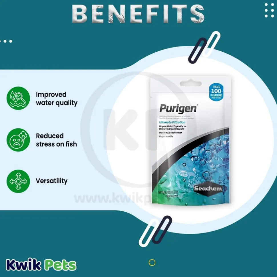 Seachem Purigen Organic Filtration Media 100 ml