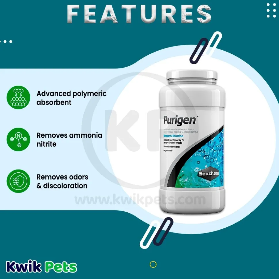 Seachem Purigen Organic Filtration Media 500 ml