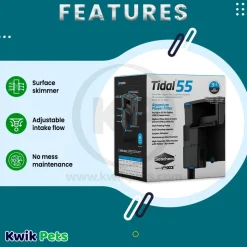 Seachem Tidal 55 Power Filter Black 250-GPH