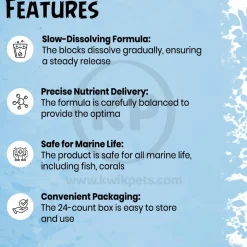 Sea-Lab Marine Aquarium Products Automatic Replenisher Block #28 24 Count 2-lb