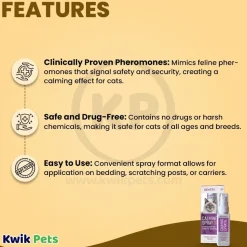 Sentry Behavior Calming Spray for Cats 1.62-oz