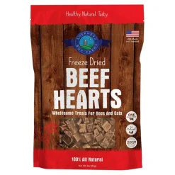Shepherd Boy Farms Beef Hearts Freeze Dried Dog & Cat Treats 3-oz