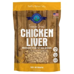 Shepherd Boy Farms Chicken Liver Freeze Dried Dog & Cat Treats 8-oz
