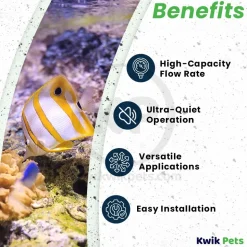 Sicce ULTRAZERO Utility Drainage Pump for Aquarium 793 GPH