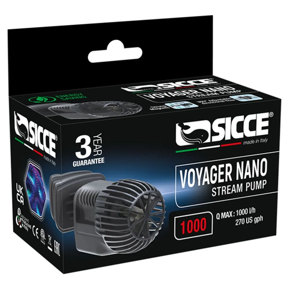 Sicce VOYAGER NANO Stream Pump for Aquarium 270 GPH