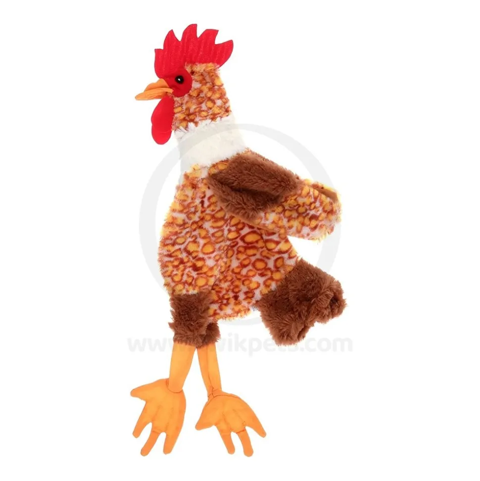 Skinneeez Barnyard Series Dog Toy Chicken Multicolor Mini