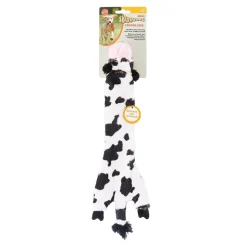Skinneeez Crinkler Dog Toy Cow 14-in