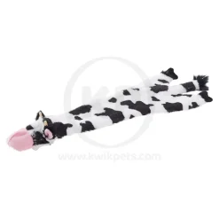 Skinneeez Crinkler Dog Toy Cow 14-in
