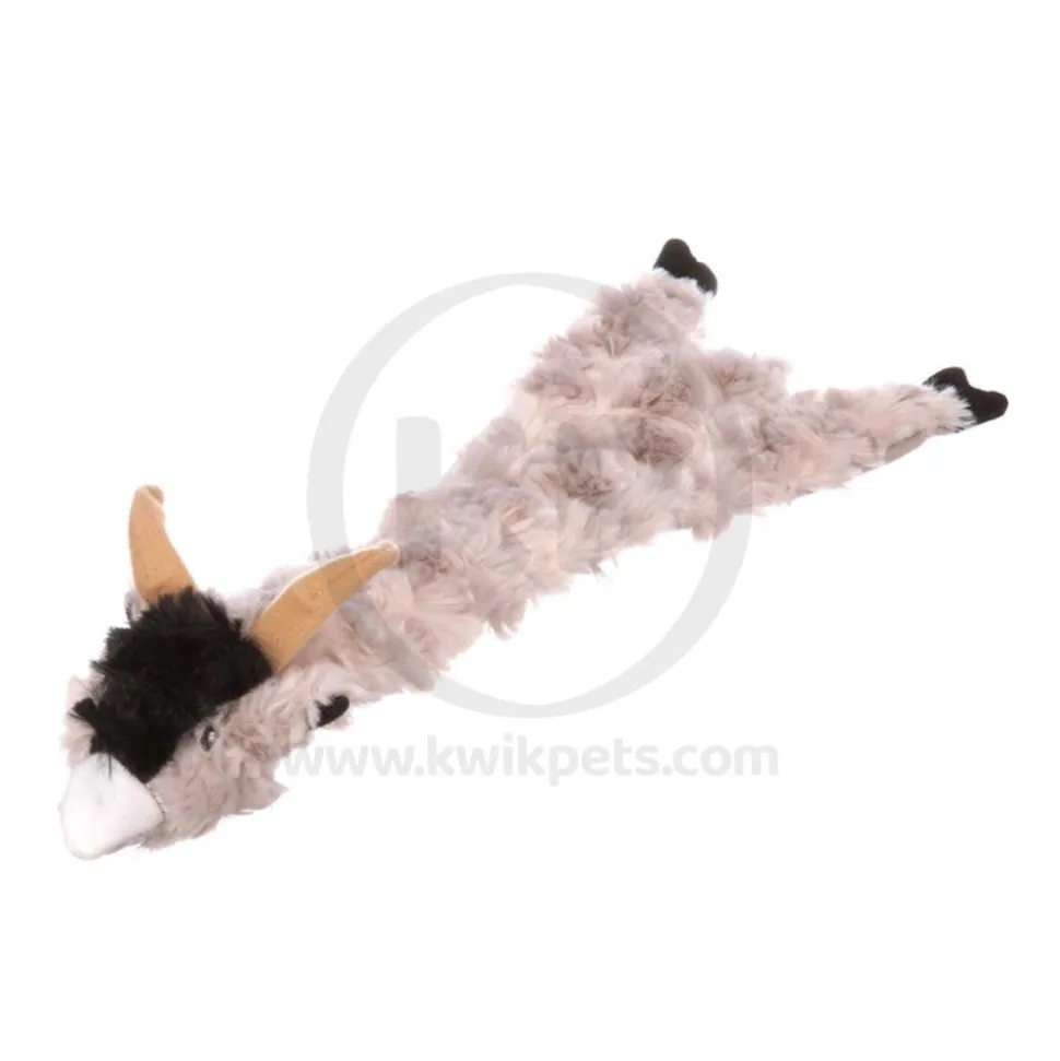 Skinneeez Crinkler Dog Toy Goat 14-in