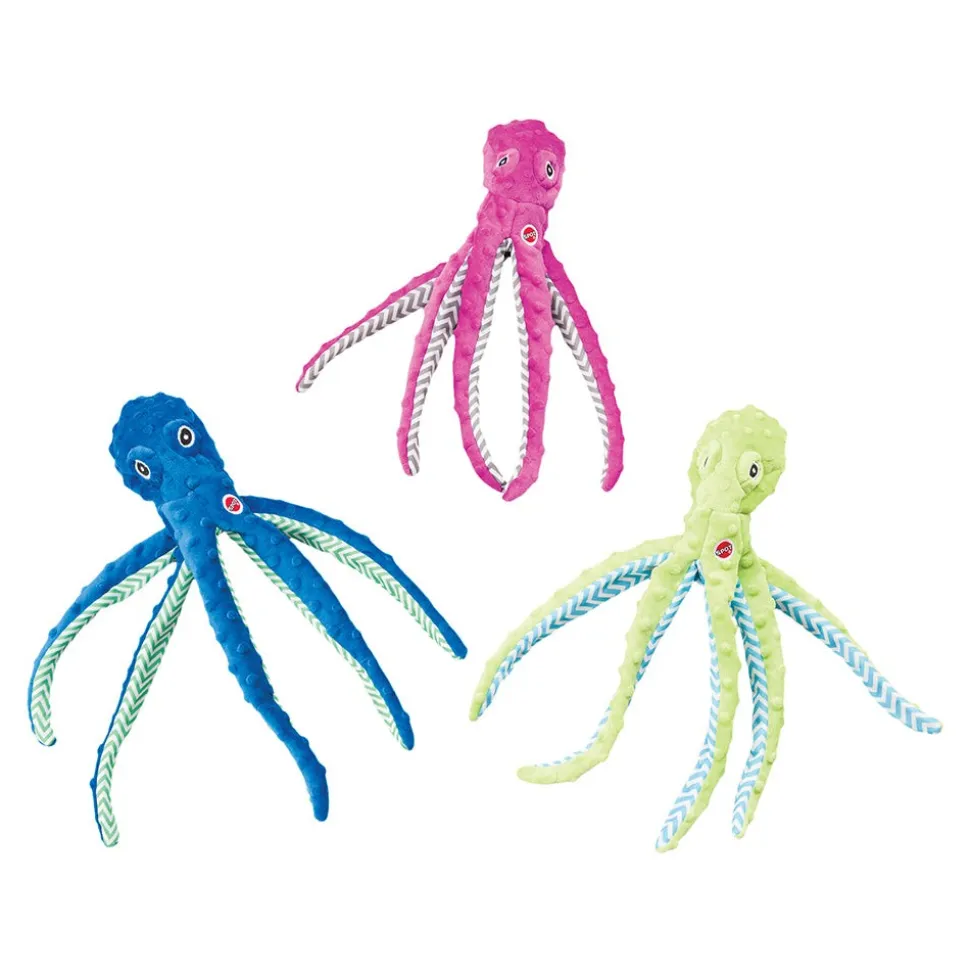 Skinneeez Extreme Dog Toy Octopus Assorted 16-in