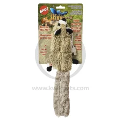 Skinneeez Flippin' Electronic Cat Toy Racoon with Catnip 15-in