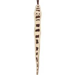 Skinneeez Leather Stuffing-Free Snake Dog Toy 36-in
