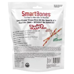 SmartBones Twist Sticks Dog Treat Chicken 50 Count 9.7-oz