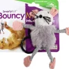 SmartyKat Bouncy Mouse Bungee Plush Catnip Cat Toy Assorted