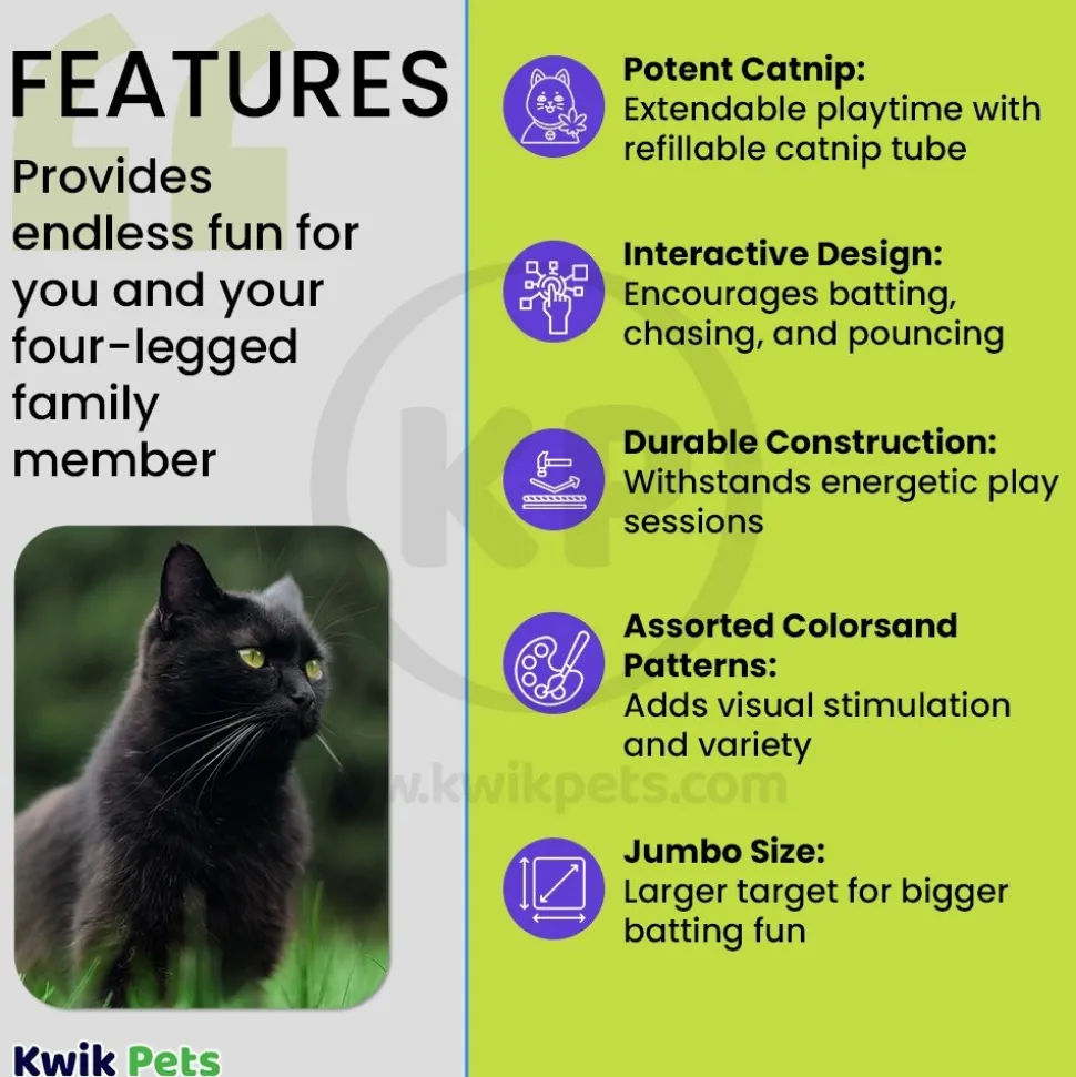 SmartyKat RatPack Catnip Toy Assorted Jumbo
