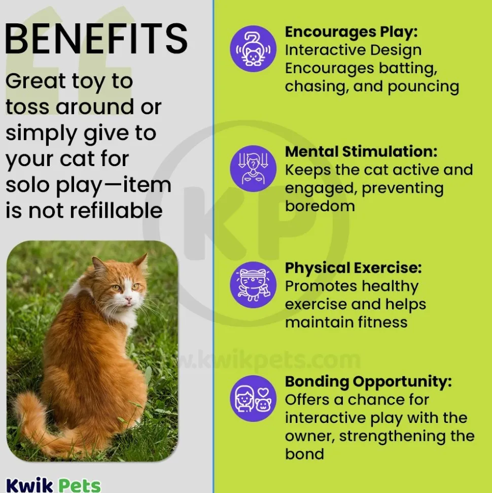 SmartyKat RatPack Catnip Toy Assorted Jumbo