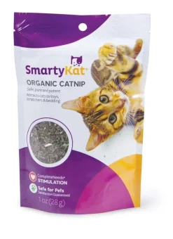 Smartykat USDA Certified Organic Catnip for Cats 1-oz