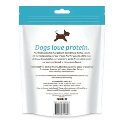 Sojos Simply Turkey Heart Freeze-Dried Dog Treats 4-oz