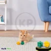 Spot Atomic Rubber Bouncing Ball Cat Toy Assorted 2 Count
