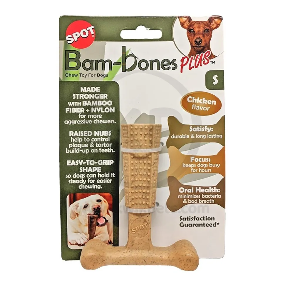 Spot Bam-Bone Plus Dog Chew Chicken Small 4-in