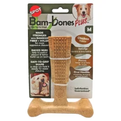 Spot Bam-Bones Plus Dog Chew Toy Chicken Medium 6-in