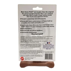 Spot Bam-Bones Plus Dog Chew Toy Beef Medium 6-in