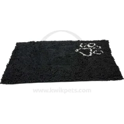Spot Clean Paws Dog Mat Grey 31 in X 20 in