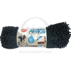 Spot Clean Paws Dog Mat Grey 31 in X 20 in