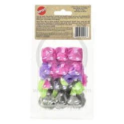 Spot Colored Plush Mice Rattle & Catnip Cat Toy Assorted 12 Count